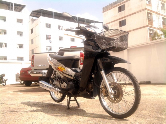 ขออนุญาติขาย HONDA WAVE 125S U-Box มือเดียว สีเทาดำ ไมล์ดิจิตอล กุญแจ 2 ชั้น