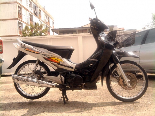 ขออนุญาติขาย HONDA WAVE 125S U-Box มือเดียว สีเทาดำ ไมล์ดิจิตอล กุญแจ 2 ชั้น