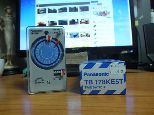 ไทม์เมอร์ panasonic รองรับไฟฟ้า 3300 วัตต์