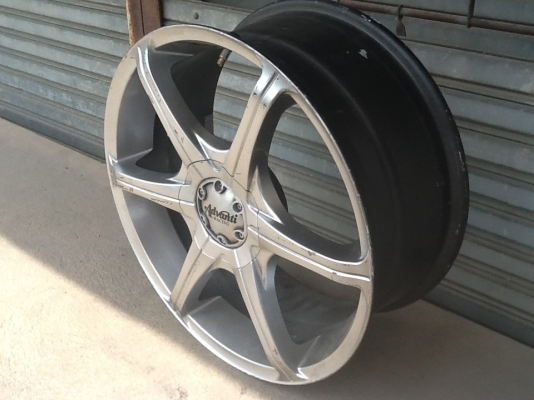 ขายแม็กขอบ 18 5รู100/114 กว้าง 7.5 ET45 ครบชุด 4วง