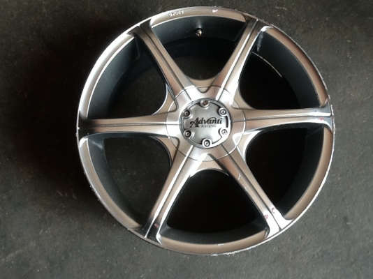 ขายแม็กขอบ 18 5รู100/114 กว้าง 7.5 ET45 ครบชุด 4วง