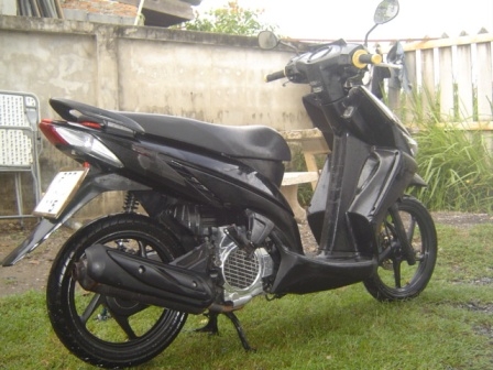 Honda Click สีดำ Max ดำ เครื่องเดิมสวย