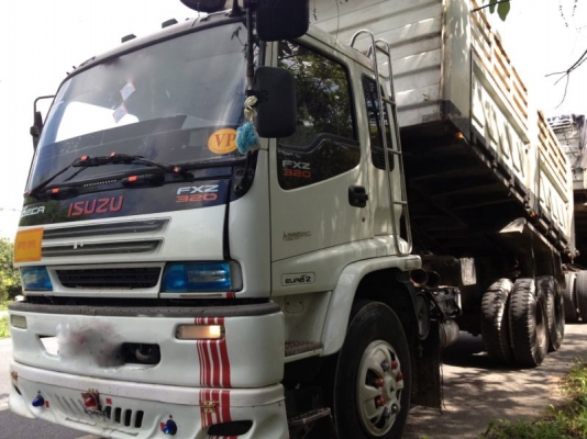 รถอิซูซุ 10 ล้อดั๊ม 320 แรงม้า ปี 50 ( ขายแม่ลูก ) สนใจติดต่อ 081 - 6079515