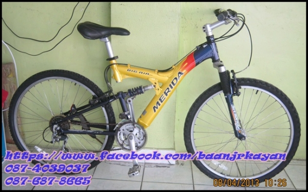 Merida Big air fULL SUS จักรยานเืสือภูเขา สวยๆค่ะ