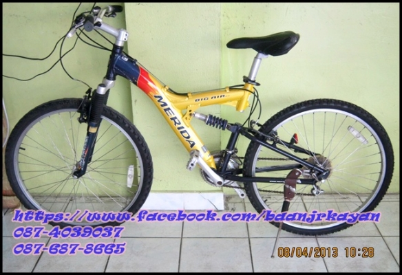 Merida Big air fULL SUS จักรยานเืสือภูเขา สวยๆค่ะ Merida Big air fULL SUS จักรยานเืสือภูเขา สวยๆค่ะ