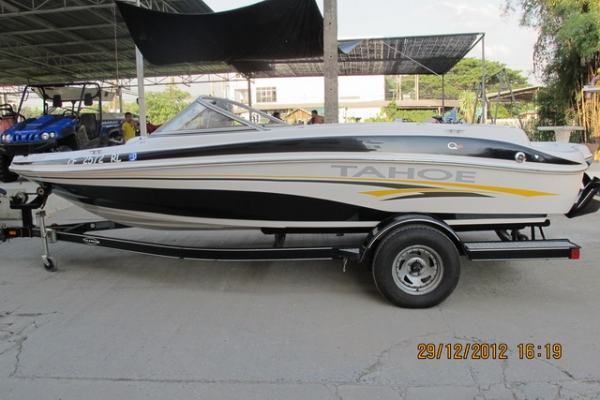 -ผ่อนได้- ขายเรือ TAHOE 18 ฟุต เครื่อง MERCURY 3.0 ปี 2006 เรือนำเข้า USA สนใจสินค้าชมได้ที่ www.jetski2handsaraburi.com