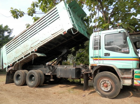 10ล้อดั้มISUZU DECA270 URO1ปี40 มีระบบลากลูก รถสวยพร้อมใช้