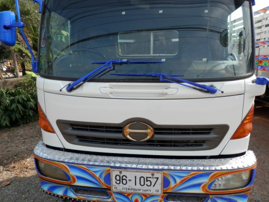 10ล้อดั้มHINO FM1J-260แรง ปี 49 ดั้มมิเนียมมีระบบลากลูก สวยจัด