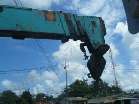 รถบรรทุก 6 ล้อติดเครน ยี่ห้อ HINO รุ่น KM779 รถบรรทุก 6 ล้อติดเครน ยี่ห้อ HINO รุ่น KM779