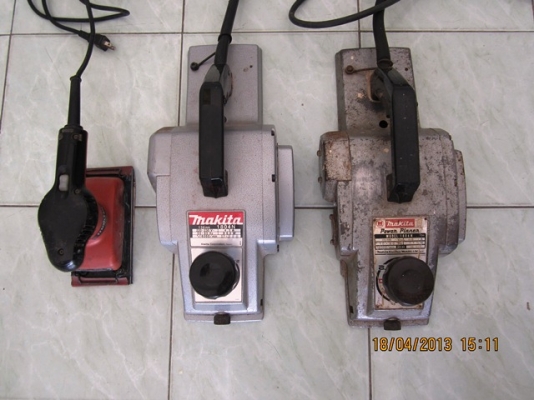 กบไสไม้Makita 1804N ของแท้ 2ตัว เครื่องขัดกระดาษทรายMaktec ขายเหมา3ชิ้น ราคาถูกสุดๆ กบไสไม้Makita 1804N ของแท้ 2ตัว เครื่องขัดกระดาษทรายMaktec ขายเหมา3ชิ้น ราคาถูกสุดๆ