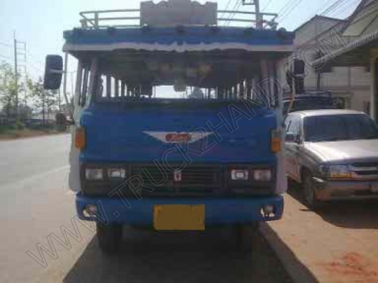 นาทีทอง***รถบรรทุกโดยสาร 6 ล้อ  ยี่ห้อ HINO KM 90 แรงม้า