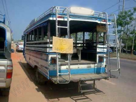 นาทีทอง***รถบรรทุกโดยสาร 6 ล้อ  ยี่ห้อ HINO KM 90 แรงม้า