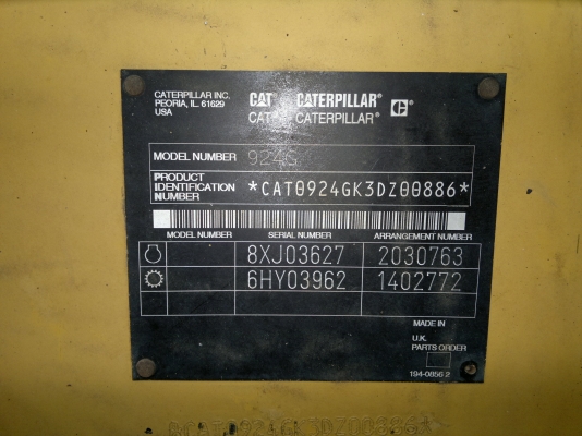 รถตักล้อยาง CAT 924G มาแล้วครับ สภาพสวยมาก ราคาถูกครับ เชิญมาทดสอบได้แล้ว ราคาถูกมากๆ มานะ 085-9049669