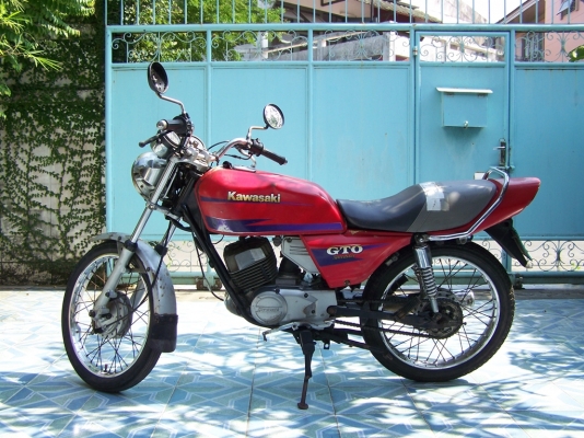 ขายคาวาซากิ GTO ทะเบียนพร้อมโอน กทม. 8,500.- รถอยู่บางกอกน้อย โทร.080-442-0093
