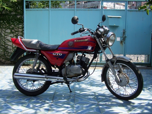 ขายคาวาซากิ GTO ทะเบียนพร้อมโอน กทม. 8,500.- รถอยู่บางกอกน้อย โทร.080-442-0093