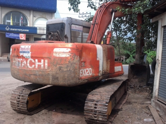 ขายแบ็คโฮ Hitachi EX120-2 เปลี่ยนระบบทุกอย่างเหมือนรุ่น 1 มีทะเบียน โทร 088-4501277
