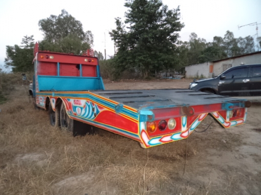 ขายรถ10ล้อเทเลอร์หัวยาวสภาพสวยๆเข็นแม็กโค120 เครื่อง6BB พร้อมใช้งานคับ