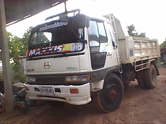 6ล้อดั้มเครื่องeh 700  ยาง 900 แอร์เย็นยางใหม่