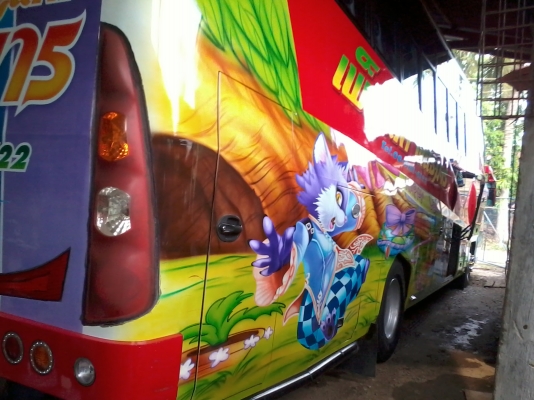 ขายรถบัสพัดลม โลโบคอป