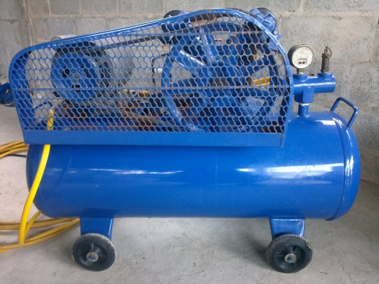 ปั๊มลมPUMA1/2HP2สูบ พร้อมสาย+หัว+สายอ่อน สภาพใหม่