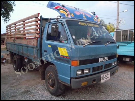 ขายด่วน รถบรรทุก 6 ล้อ ISUZU NPR 59LU5M-7  115 แรง ห้างแท้ เดิมๆ สวยมาก พร้อมใช้สุดๆ ราคาสุดคุ้ม