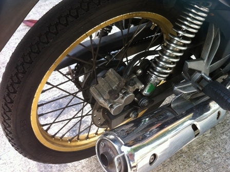 spark สตาร์ทมือ ดิส์ทหน้าหลังครับ