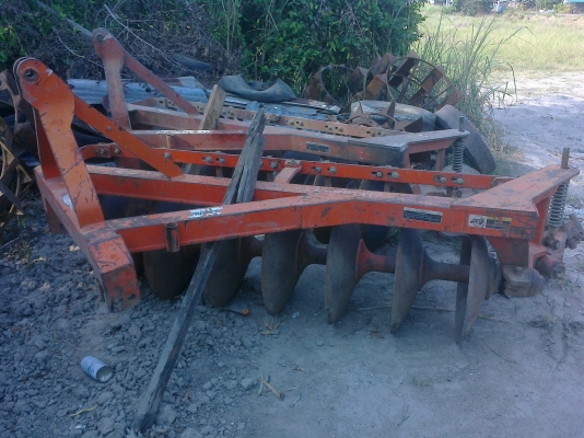 ขายผาน 7 รถคูโบต้าPD267J ใส่ขนาด70แรงขึ้น M70- M105