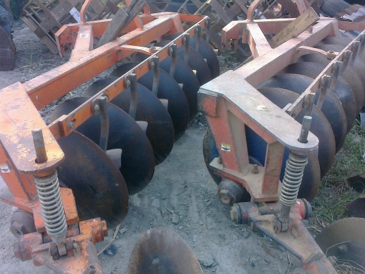 ขายผาน 7 รถคูโบต้าPD267J ใส่ขนาด70แรงขึ้น M70- M105