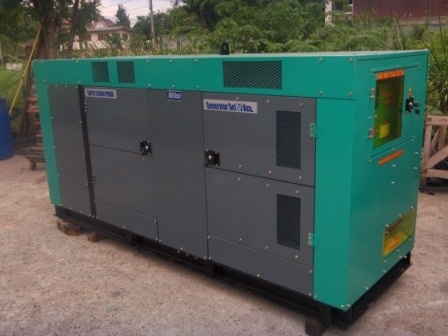 ขายเครื่องปั่นไฟตู้เก็บเสียง 100 Kva.ประกอบใหม่ มีใบรับประกัน