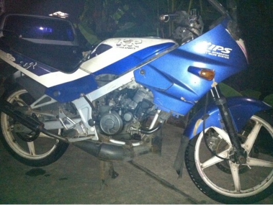 ขายKR150ถูกๆทะเบียนครบราคา 7500บาทขับกลับได้เลย สตาร์ทีเดียวติด