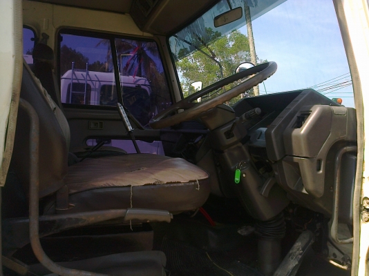 (จองแล้วจาก จ.ตราด)KF457F มิตซูฯ6ลัอ195แรง+กะบะดั้มสามมิตร ยาง900-20