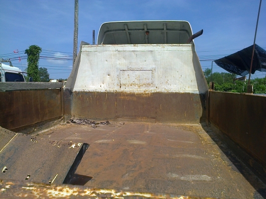 (จองแล้วจาก จ.ตราด)KF457F มิตซูฯ6ลัอ195แรง+กะบะดั้มสามมิตร ยาง900-20