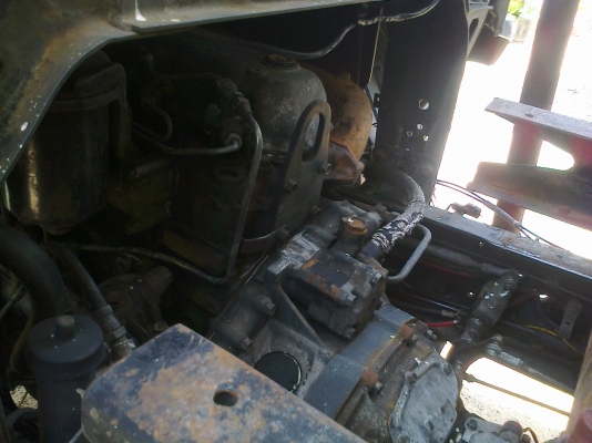 (จองแล้วจาก จ.ตราด)KF457F มิตซูฯ6ลัอ195แรง+กะบะดั้มสามมิตร ยาง900-20