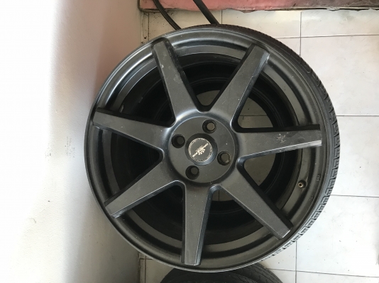 แม็กขอบ 17x7.0 Et42 4-100 ไม่มีซ่อม ยกชุด 4000 ตามสภาพ ID line Tel. 0850448320