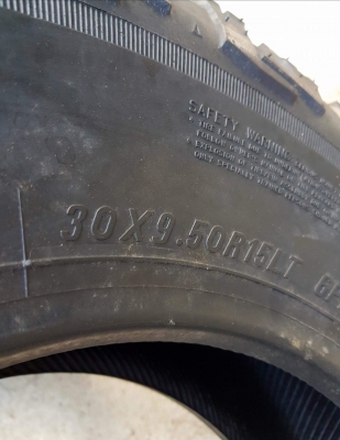 ขายยาง MAXXIS ขนาด 30&quot; ขอบ 15
