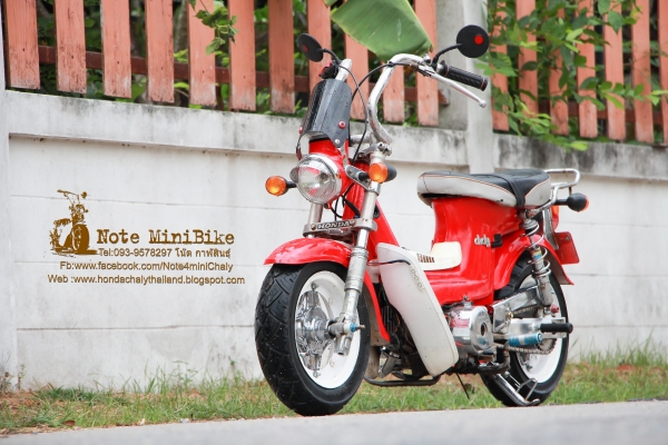 ขายด่วนชาลีแท้ๆ Honda Chaly สีแดงสดสวยๆ -ราคา 18,900 บาท