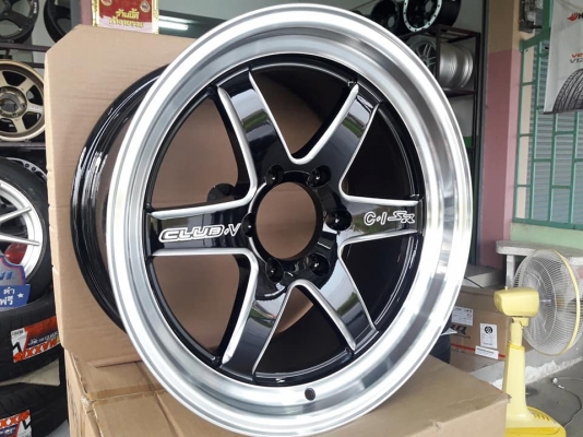 ขายล้อแม็กใหม่ club-v c1-sr 18"&times; f9.5" et25 x r10.5" et30 6รู139.7
