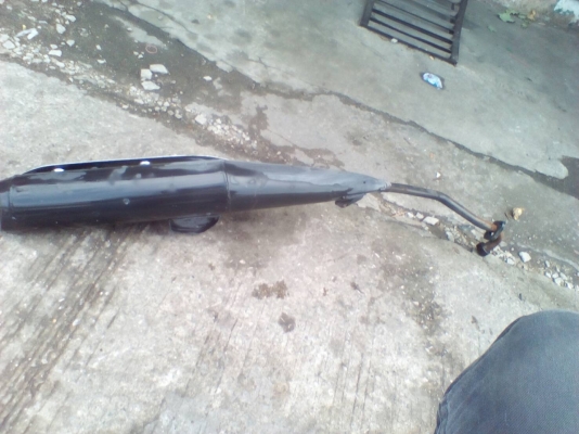 ท่อไอเสียติดรถแท้ wave 110Iขาย 1100.- ค่ะ..ลงราคาผิด