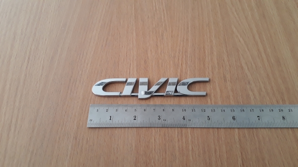 เพลทโลโก้ Civic แท้
