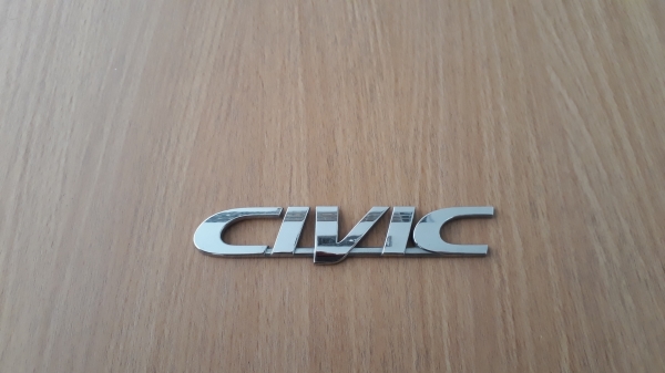 เพลทโลโก้ Civic แท้