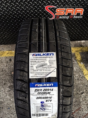 FALKEN ZE914 205/45R16 ยางปี18 ราคาชุดละ 9,800 บาท