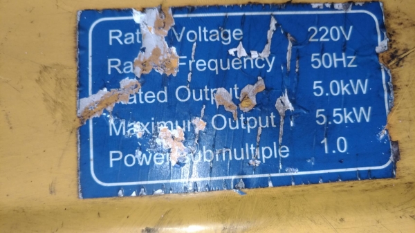 ขายเหมาเครื่่องปั่นไฟดีเซล2เครื่อง5kvaและ5.5kvaครับ