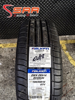 FALKEN ZE914 195/55R16 ยางปี18 ราคาชุดละ 11,000 บาท