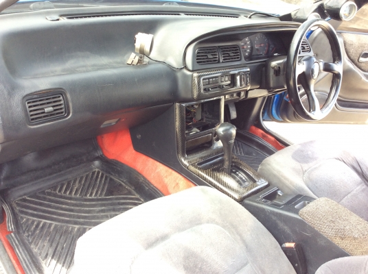 ขายรถ Cefiro A31 แต่งเต็ม ปี92 เครื่อง1jzเทอร์โบเดี่ยว ออโต้ น้ำมัน+แก๊สหัวฉีด เวสเกตแยก อินเตอร์rb26 โบล์ออฟhks หลังคาซันลูฟ ไฟหน้าเมกา ล้อVolk te37ขอบ18&rdquo; ของแต่งล้นๆรถขับขี่ดี ภาษี60