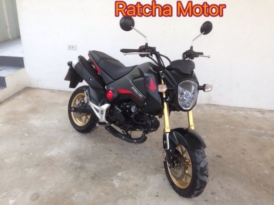 Honda MSX 125 หัวฉีดสวย สีดำ สวย