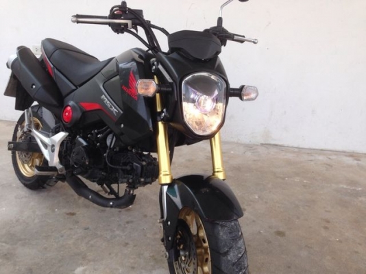Honda MSX 125 หัวฉีดสวย สีดำ สวย