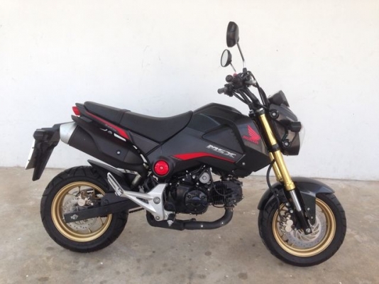Honda MSX 125 หัวฉีดสวย สีดำ สวย