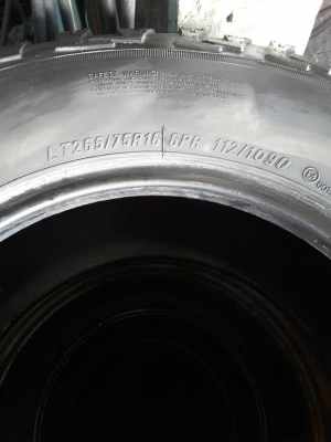 Maxxis MT762 ขนาด 265-75-16 ปี14 สวยๆ 1ชุด Maxxis MT762 ขนาด 265-75-16 ปี14 สวยๆ 1ชุด