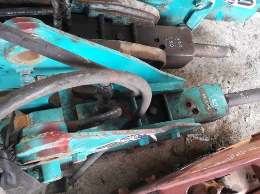 หัวกระแทก TOKU ใส่PC30, 40 ของเก่านอกนำเข้า ยังไม่เคยใช้งานในไทย สภาพสวย สภาพดี พร้อมใช้งาน