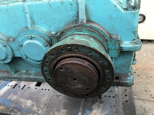 ขายหัวเกียร์ทดรอบขนาดใหญ่ชนมอเตอร์ประมาณ 40HP. ขึ้นไป Carl bockwold อัตราทด 1:35 สภาพสวย หมุนนิ่ม พร้อมใช้งาน